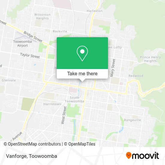 Mapa Vanforge