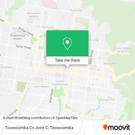 Toowoomba Cv Joint C map