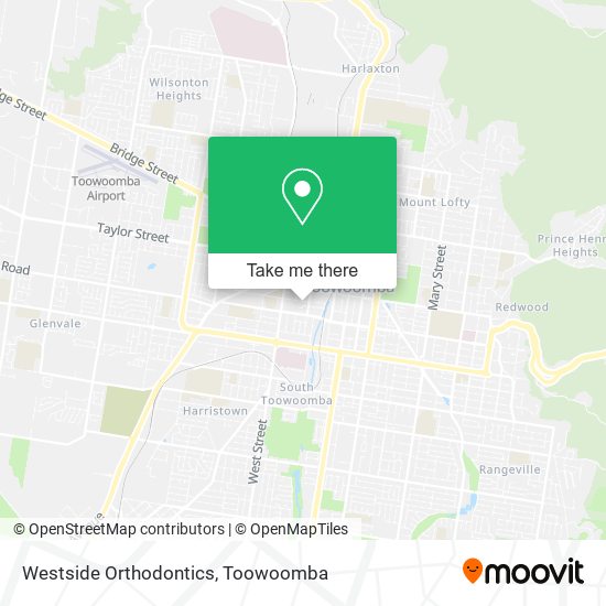 Mapa Westside Orthodontics