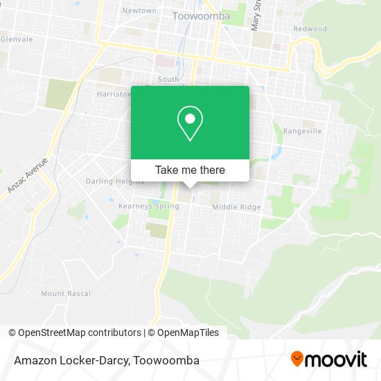 Mapa Amazon Locker-Darcy