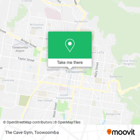 Mapa The Cave Gym