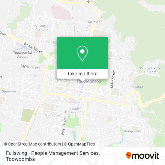 Fullswing - People Management Services map