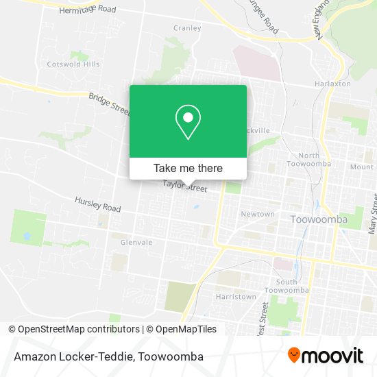Amazon Locker-Teddie map