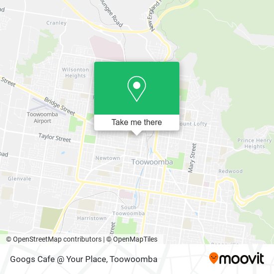 Googs Cafe @ Your Place map