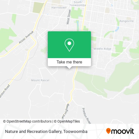 Nature and Recreation Gallery map