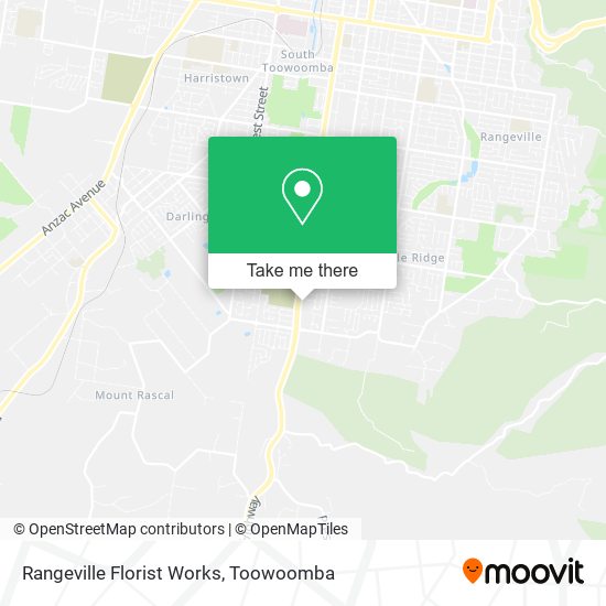 Rangeville Florist Works map