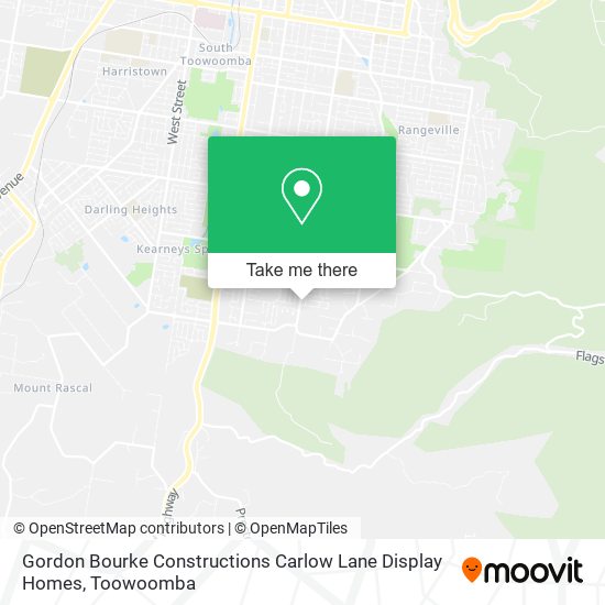 Gordon Bourke Constructions Carlow Lane Display Homes map