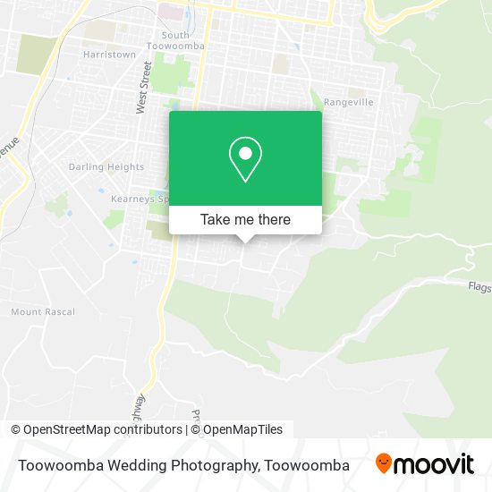 Toowoomba Wedding Photography map