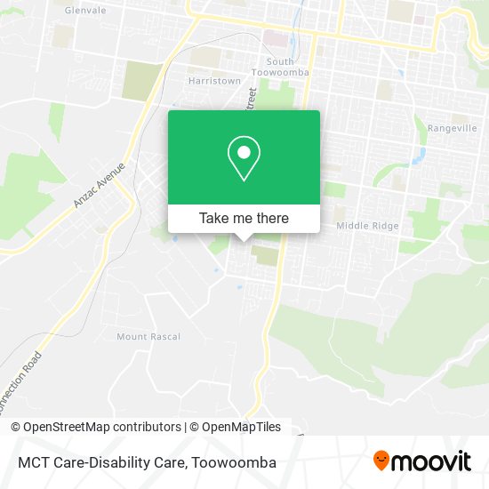 MCT Care-Disability Care map