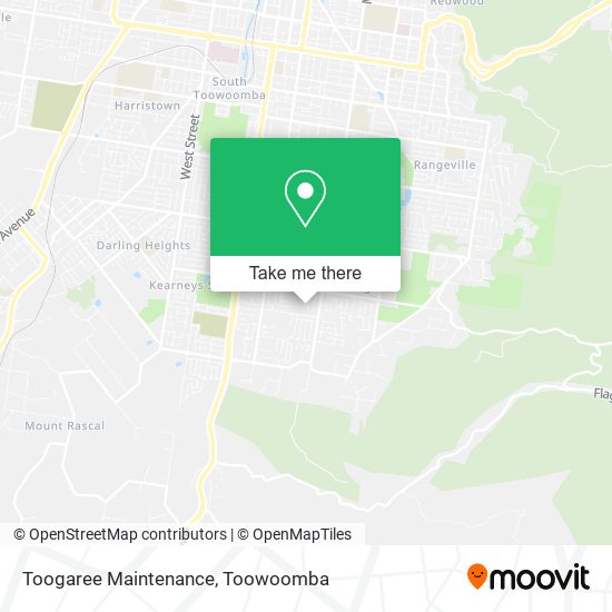 Toogaree Maintenance map