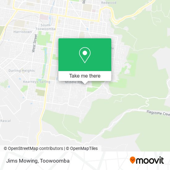 Mapa Jims Mowing