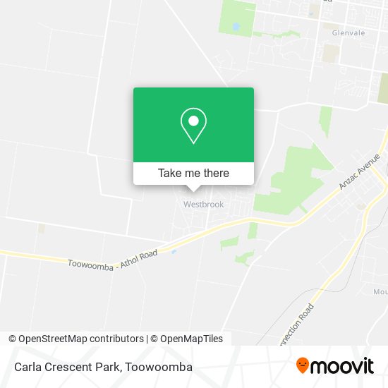 Mapa Carla Crescent Park
