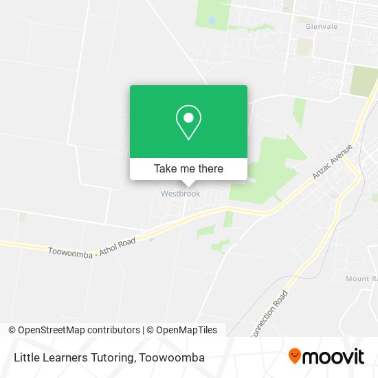 Mapa Little Learners Tutoring