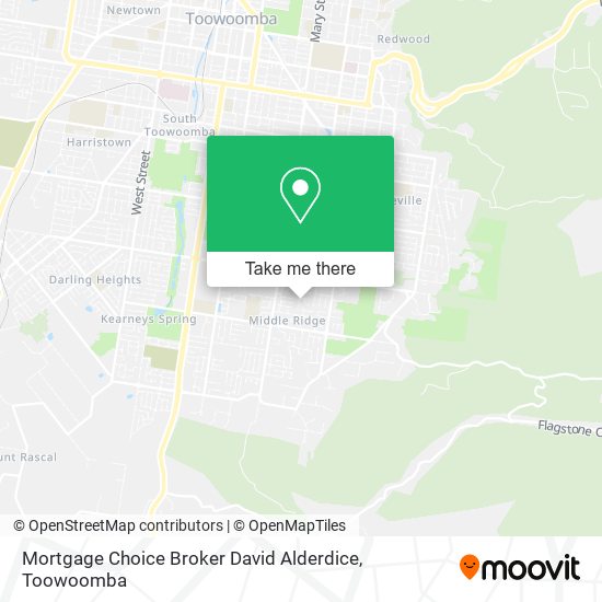 Mortgage Choice Broker David Alderdice map