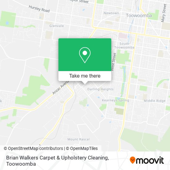 Brian Walkers Carpet & Upholstery Cleaning map