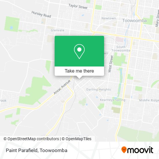 Mapa Paint Parafield