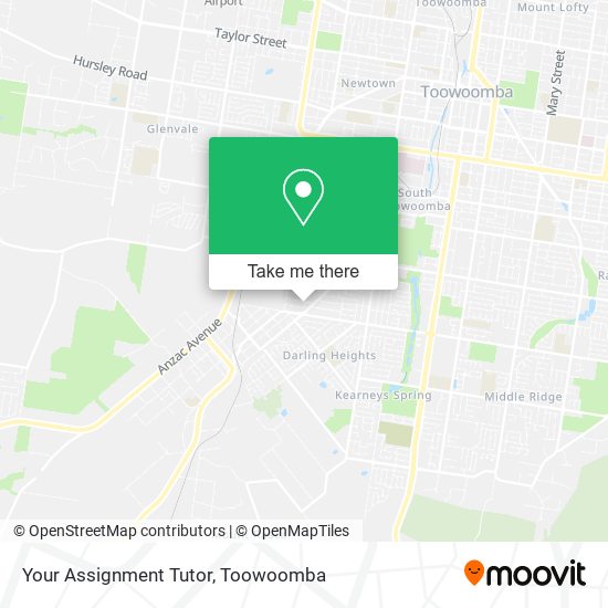 Your Assignment Tutor map