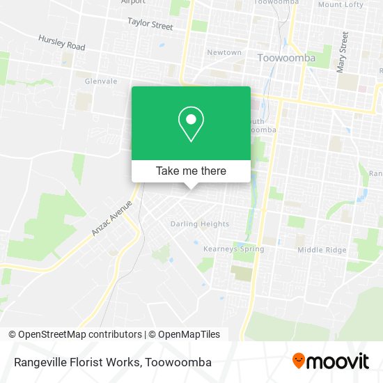 Rangeville Florist Works map