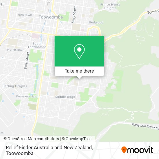 Mapa Relief Finder Australia and New Zealand