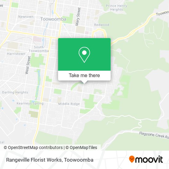 Rangeville Florist Works map