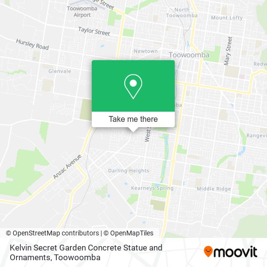 Kelvin Secret Garden Concrete Statue and Ornaments map