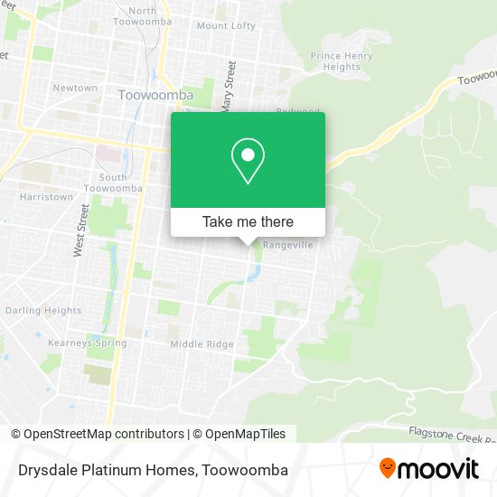 Mapa Drysdale Platinum Homes