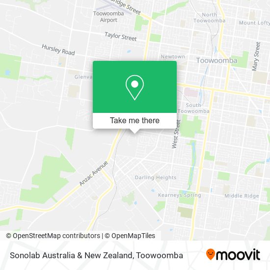 Mapa Sonolab Australia & New Zealand