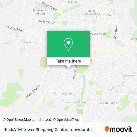 RediATM Tower Shopping Centre map