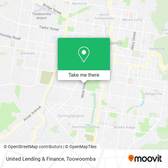 United Lending & Finance map