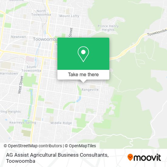 AG Assist Agricultural Business Consultants map