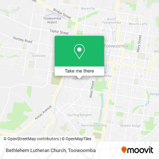 Bethlehem Lutheran Church map