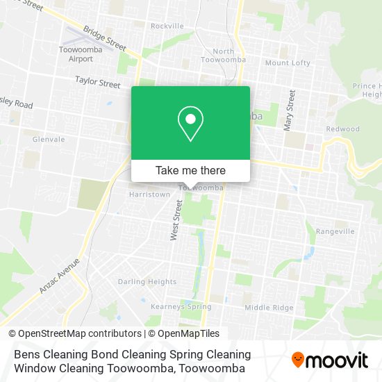 Mapa Bens Cleaning Bond Cleaning Spring Cleaning Window Cleaning Toowoomba