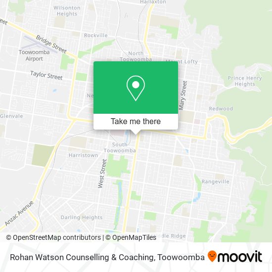 Mapa Rohan Watson Counselling & Coaching