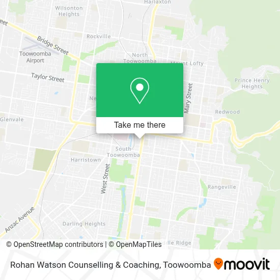 Rohan Watson Counselling & Coaching map