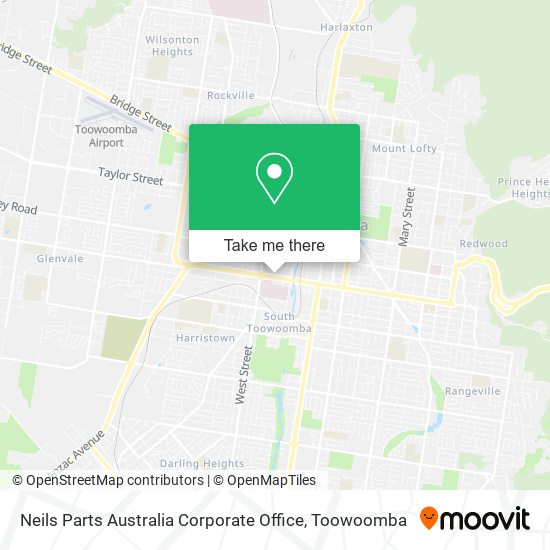 Neils Parts Australia Corporate Office map