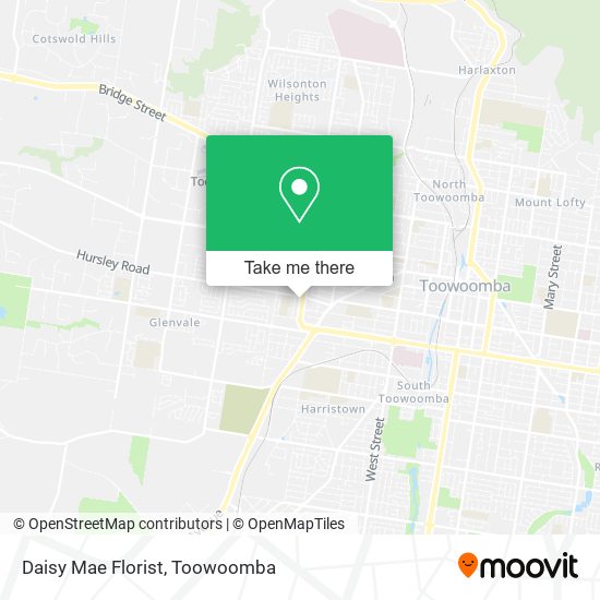 Daisy Mae Florist map