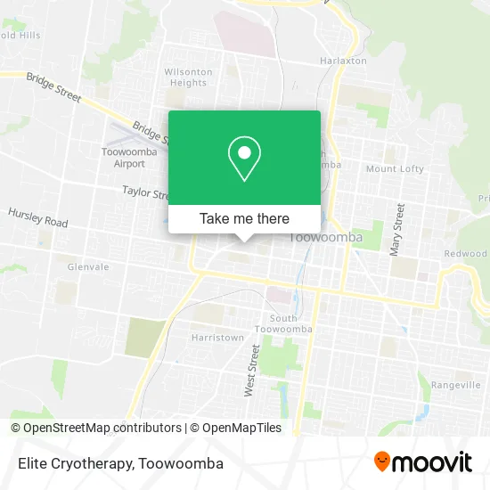 Elite Cryotherapy map
