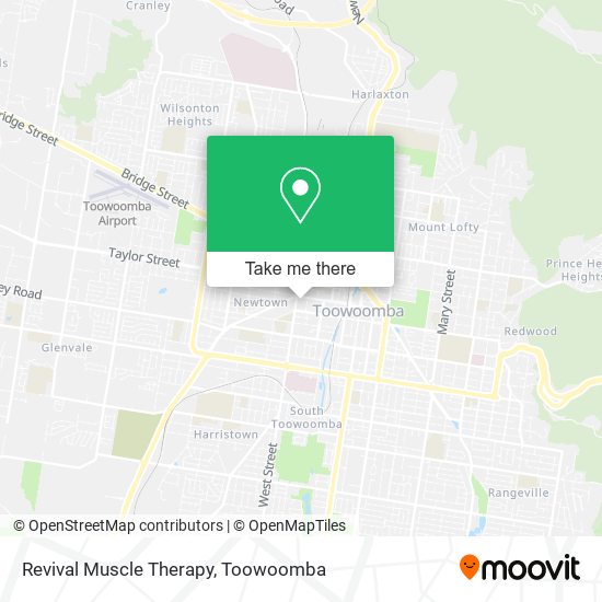 Revival Muscle Therapy map