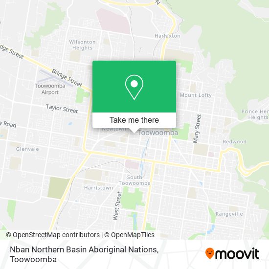 Nban Northern Basin Aboriginal Nations map