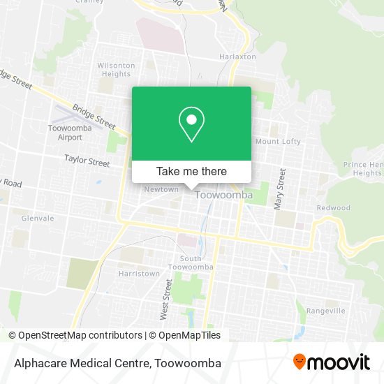Mapa Alphacare Medical Centre