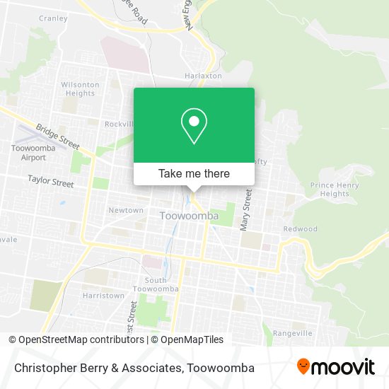 Mapa Christopher Berry & Associates