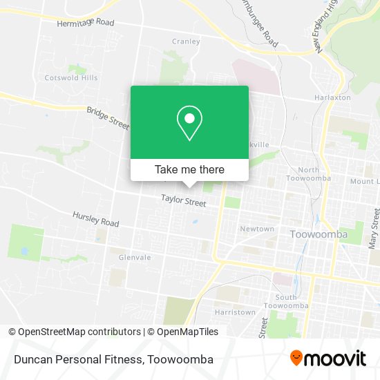 Duncan Personal Fitness map