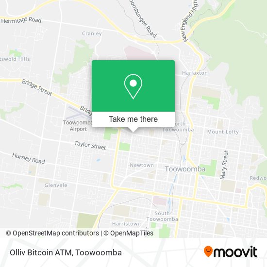 Mapa Olliv Bitcoin ATM