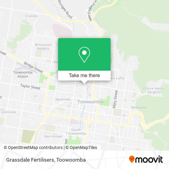 Grassdale Fertilisers map