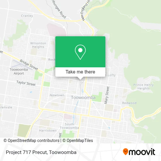 Mapa Project 717 Precut