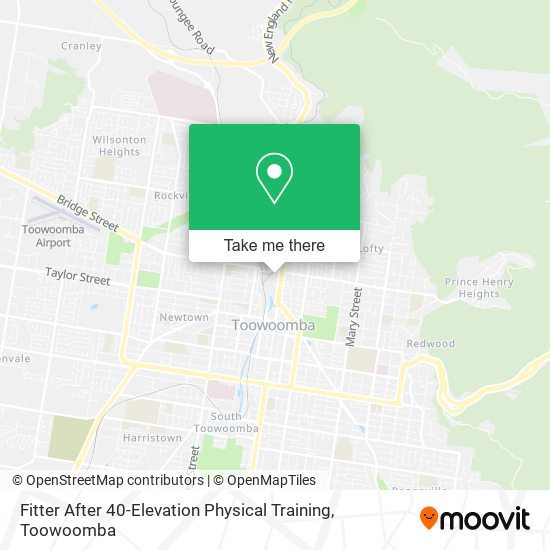 Fitter After 40-Elevation Physical Training map
