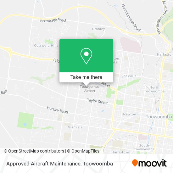 Approved Aircraft Maintenance map