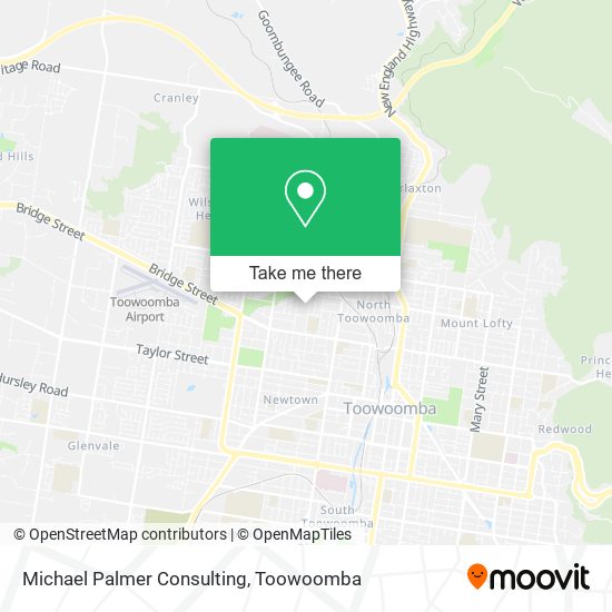 Michael Palmer Consulting map