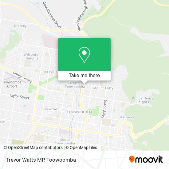 Trevor Watts MP map