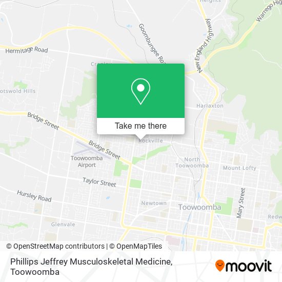 Phillips Jeffrey Musculoskeletal Medicine map